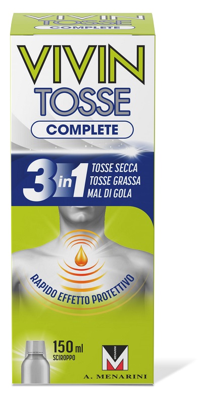 VIVIN TOSSE COMPLETE SCIROPPO PER TOSSE 150 ML - farmasorriso.com