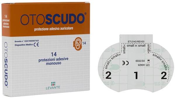 PELLICOLA AURICOLARE ADESIVA OTOSCUDO 14 PEZZI - farmasorriso.com