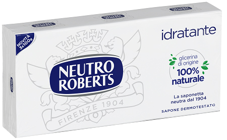 NEUTRO ROBERTS SAPONE SOLIDO TRIS 3 PEZZI DA 100 G - farmasorriso.com