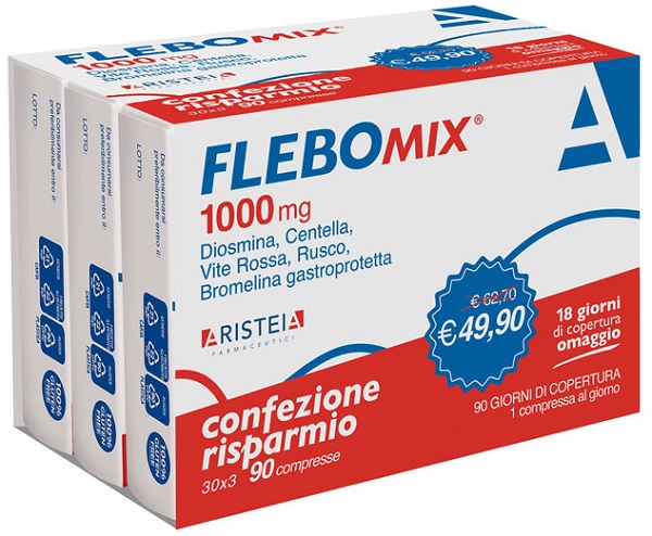 FLEBOMIX 1000 MG 90 COMPRESSE TRI-PACK - farmasorriso.com
