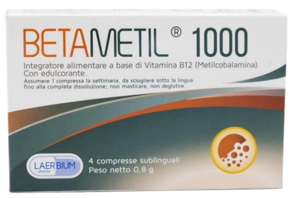 BETAMETIL 1000 4 COMPRESSE SUBLINGUALI - farmasorriso.com