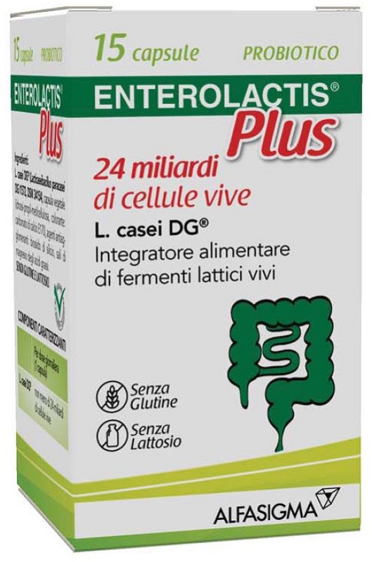 ENTEROLACTIS PLUS 15 CAPSULE - farmasorriso.com