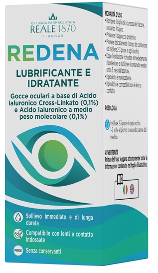 REDENA GOCCE OCULARI 10 ML - farmasorriso.com