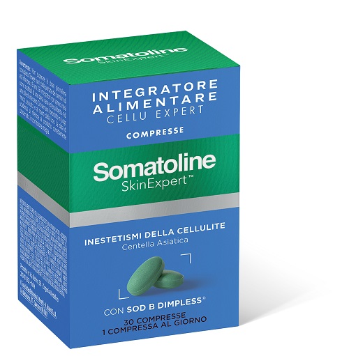 SOMATOLINE INTEGRATORE CELLULITE EXPERT 30 COMPRESSE - farmasorriso.com