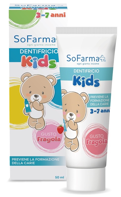 DENTIFRICIO KIDS 50 ML SOFARMAPIU' - farmasorriso.com