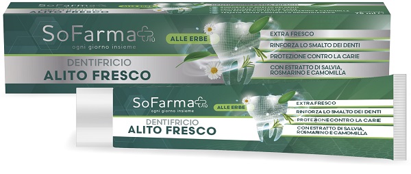 DENTIFRICIO ALITO FRESCO 75 ML SOFARMAPIU' - farmasorriso.com