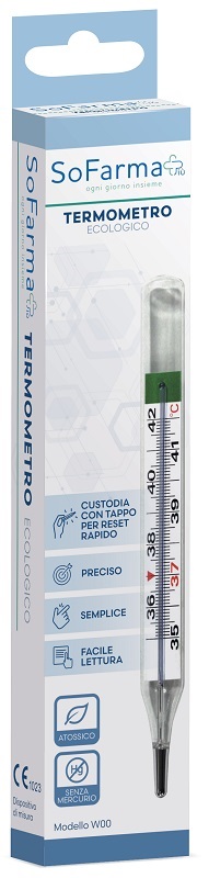 TERMOMETRO GALLIO ECOLOGICO SOFARMAPIU' - farmasorriso.com
