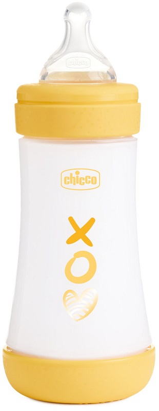 CHICCO BIBERON P5 240ML MED SILICONE UNI - farmasorriso.com