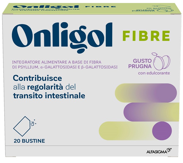 ONLIGOL FIBRE PRUGNA 20 BUSTINE - farmasorriso.com