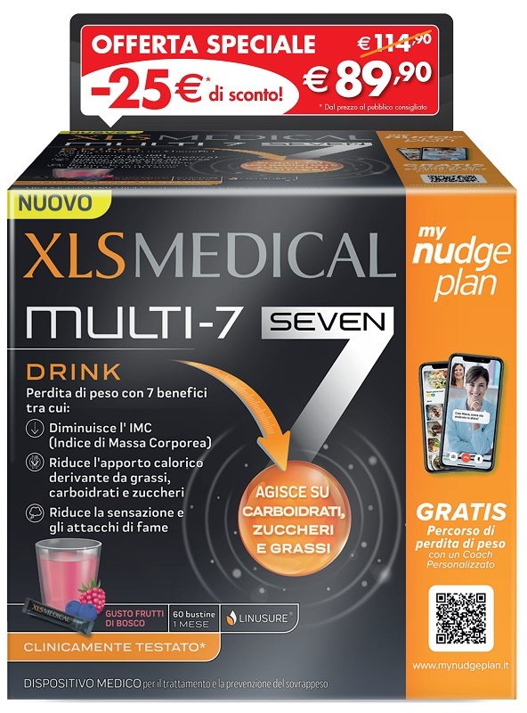 XLS MEDICAL MULTI 7 60 STICK TAGLIO PREZZO - farmasorriso.com