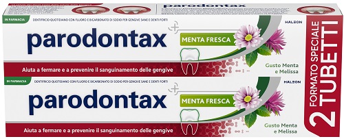 PARODONTAX BIPACK MENTA FRESCA 2 X 75 ML - farmasorriso.com