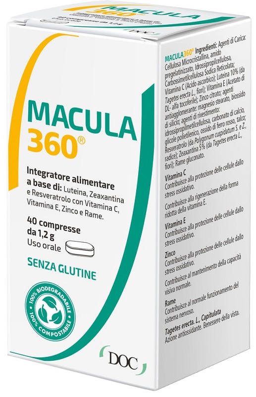 MACULA 360 40 COMPRESSE - farmasorriso.com
