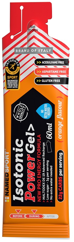 ISOTONIC POWER GEL ORANGE 60 ML scad 07/2026 - farmasorriso.com