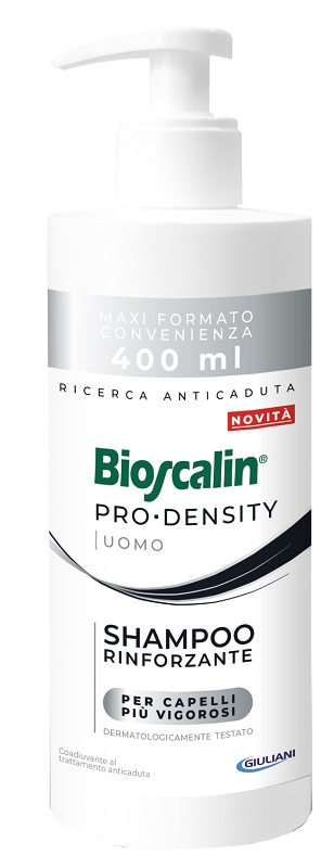 BIOSCALIN PRO DENSITY UOMO SHAMPOO RINFORZANTE 400 ML - farmasorriso.com